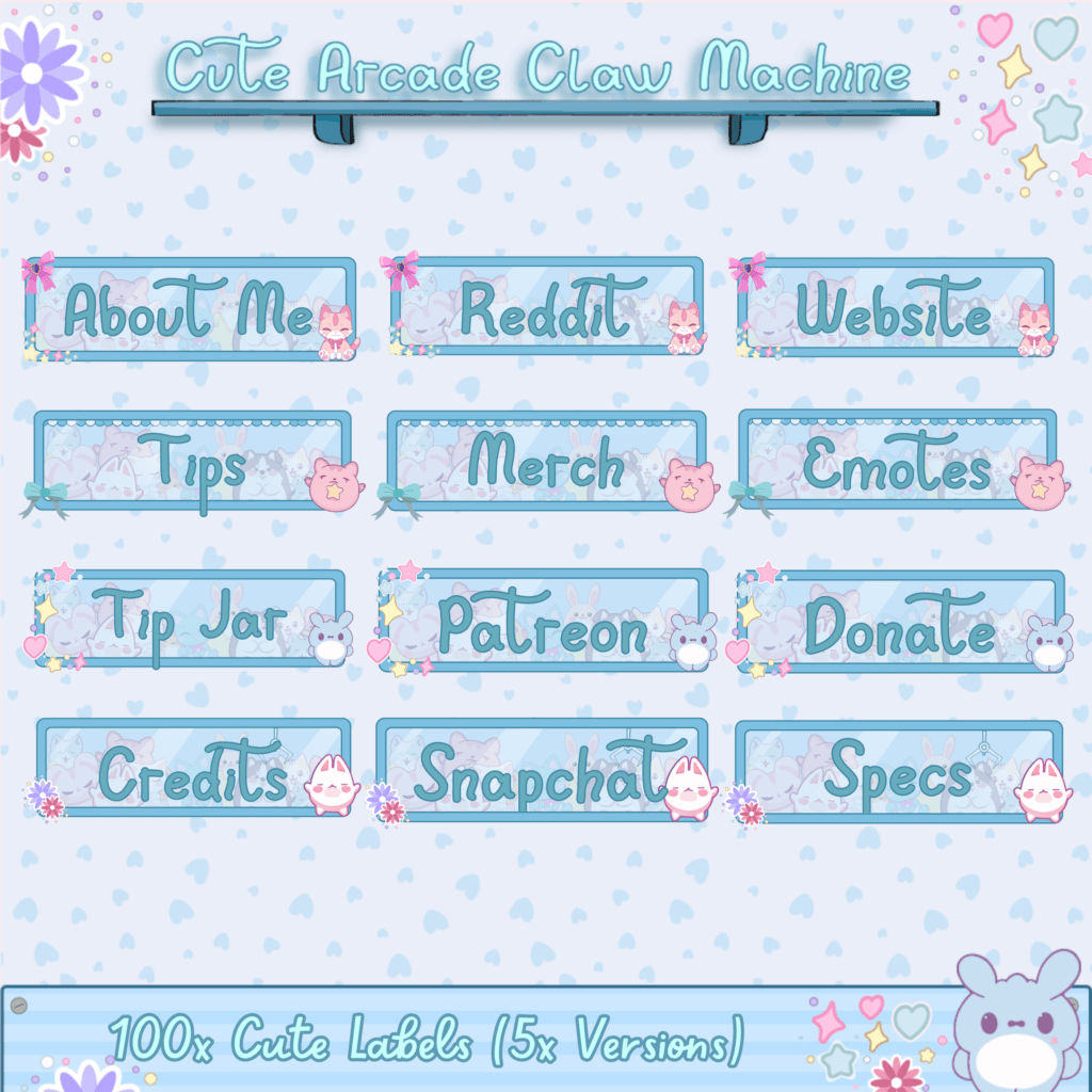 Arcade Machine Twitch Overlay