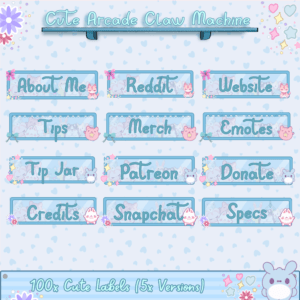 Arcade Machine Twitch Overlay