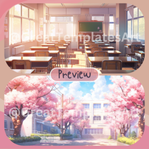 250x Twitch Stream Background