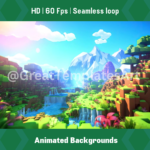 8x Minecraft Animated Backgrounds