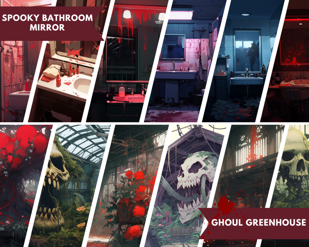 Halloween Animation Backgrounds Pack