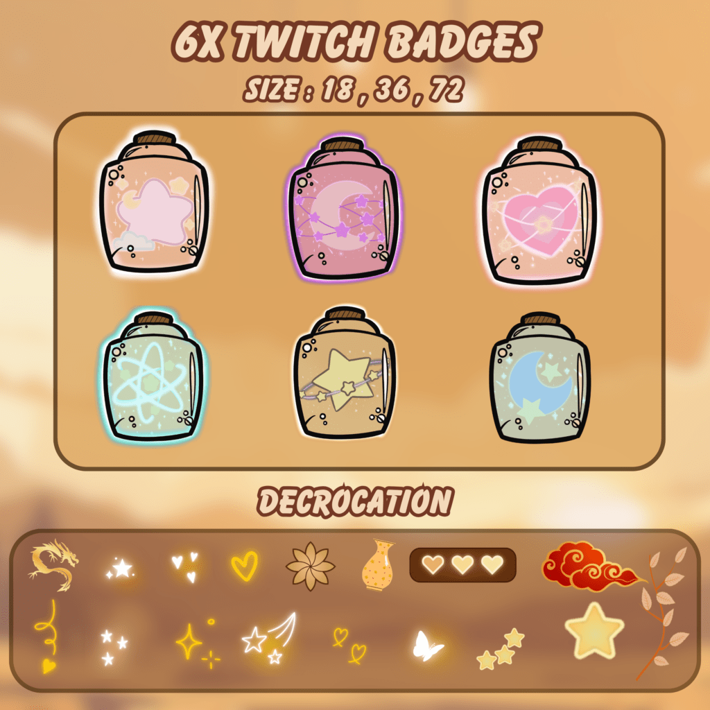 Animated Stream Twitch Overlay