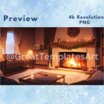 Winter Background Stream Asset