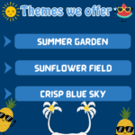 Summer season Twitch Background