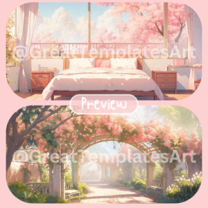Spring season Streaming Backgrounds