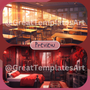 250x Twitch Stream Background