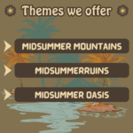 Summer-Time Twitch backgrounds