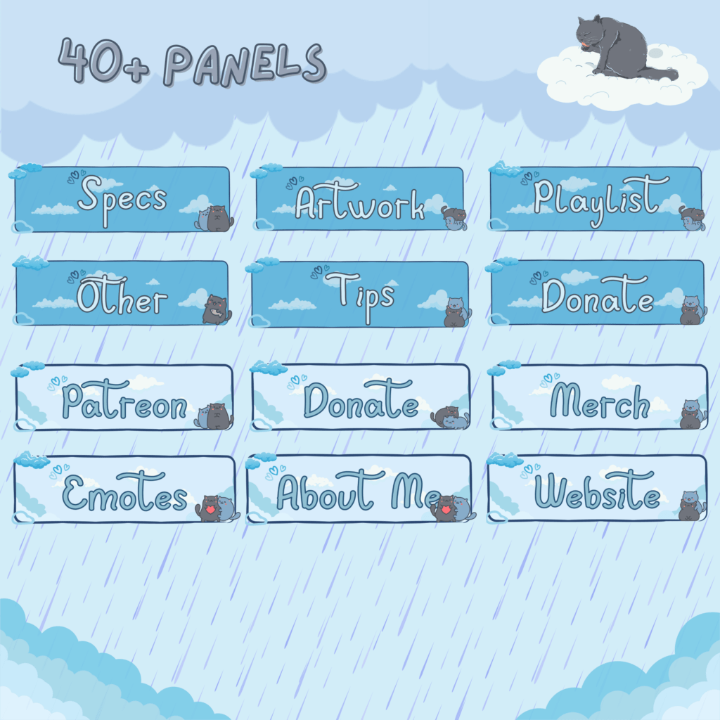 Black Cat Theme Overlay