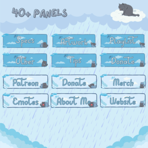 Black Cat Theme Overlay
