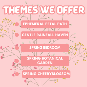 Spring season Streaming Backgrounds