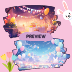 Easter Twitch Streaming Backgrounds