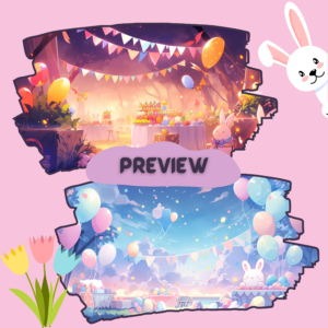 Easter Twitch Streaming Backgrounds