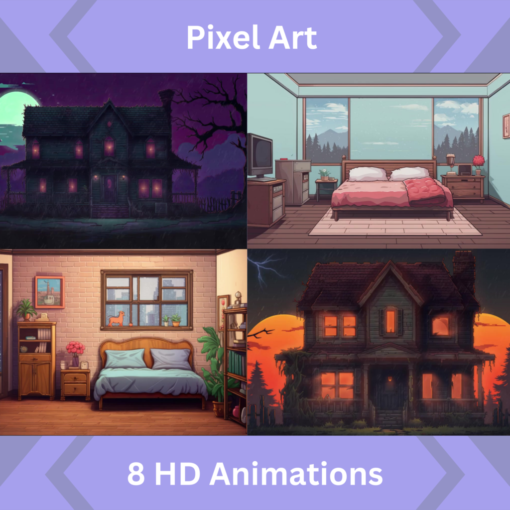 Pixel Art Animated Backgrounds
