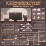 Dreamscape Animated Twitch Overlay