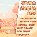 Fall Overlay Twitch Pack