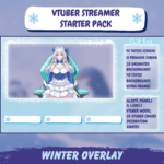 Winter Vtuber Streamer Package