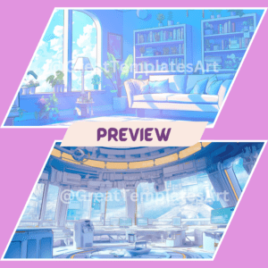 Pastel Theme Twitch Backgrounds