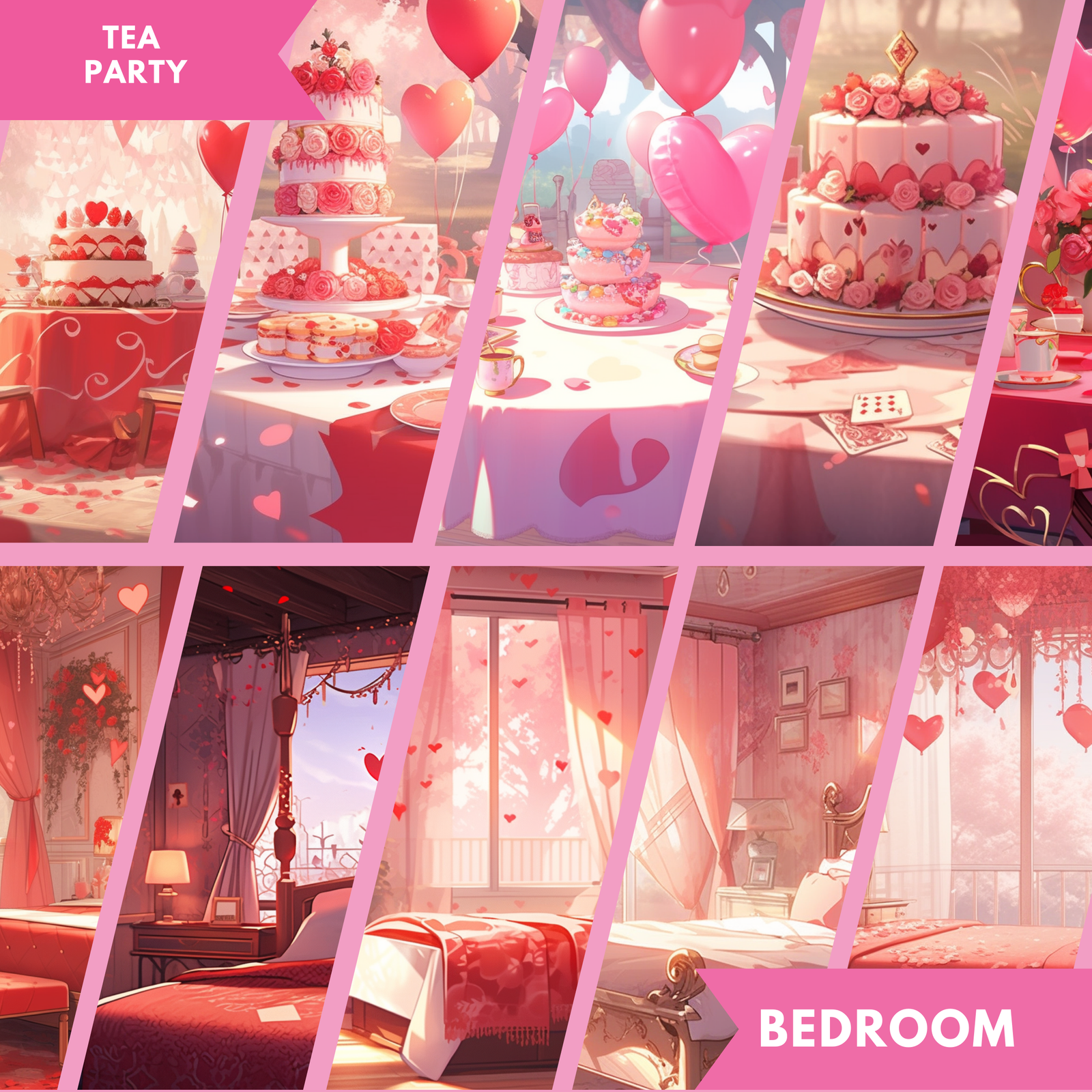 Lofi Backgrounds Valentine Day