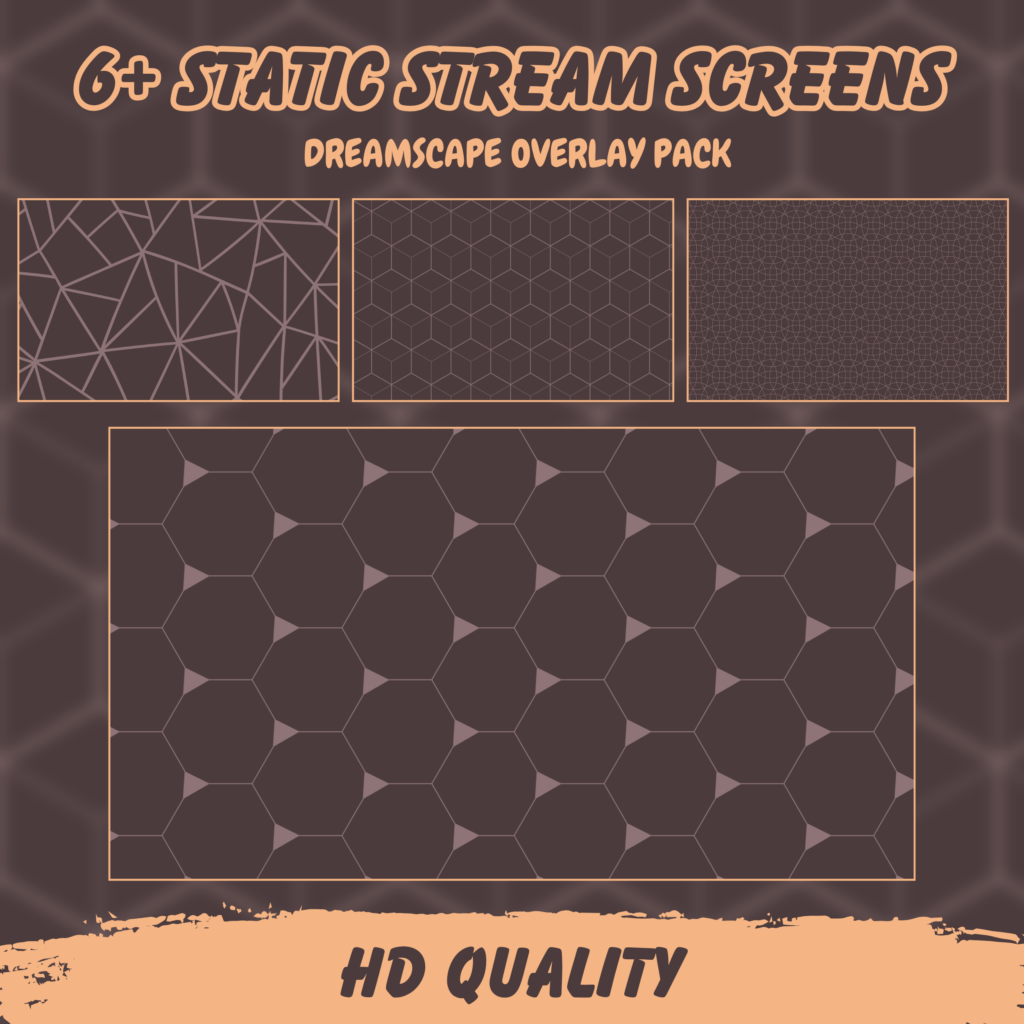 Dreamscape Animated Twitch Overlay