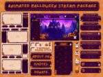 Halloween Overlay Stream Package