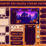 Halloween Overlay Stream Package