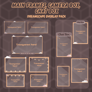 Dreamscape Animated Twitch Overlay