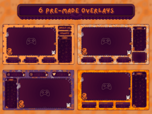 Halloween Overlay Stream Package