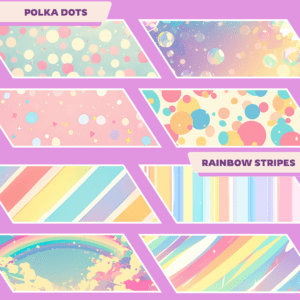 Pastel Theme Twitch Backgrounds