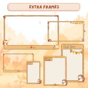 Fall Overlay Twitch Pack