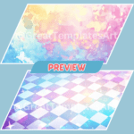 VTuber Pastel Animated Backgrounds