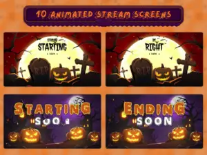 Halloween Overlay Stream Package