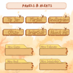 Fall Overlay Twitch Pack