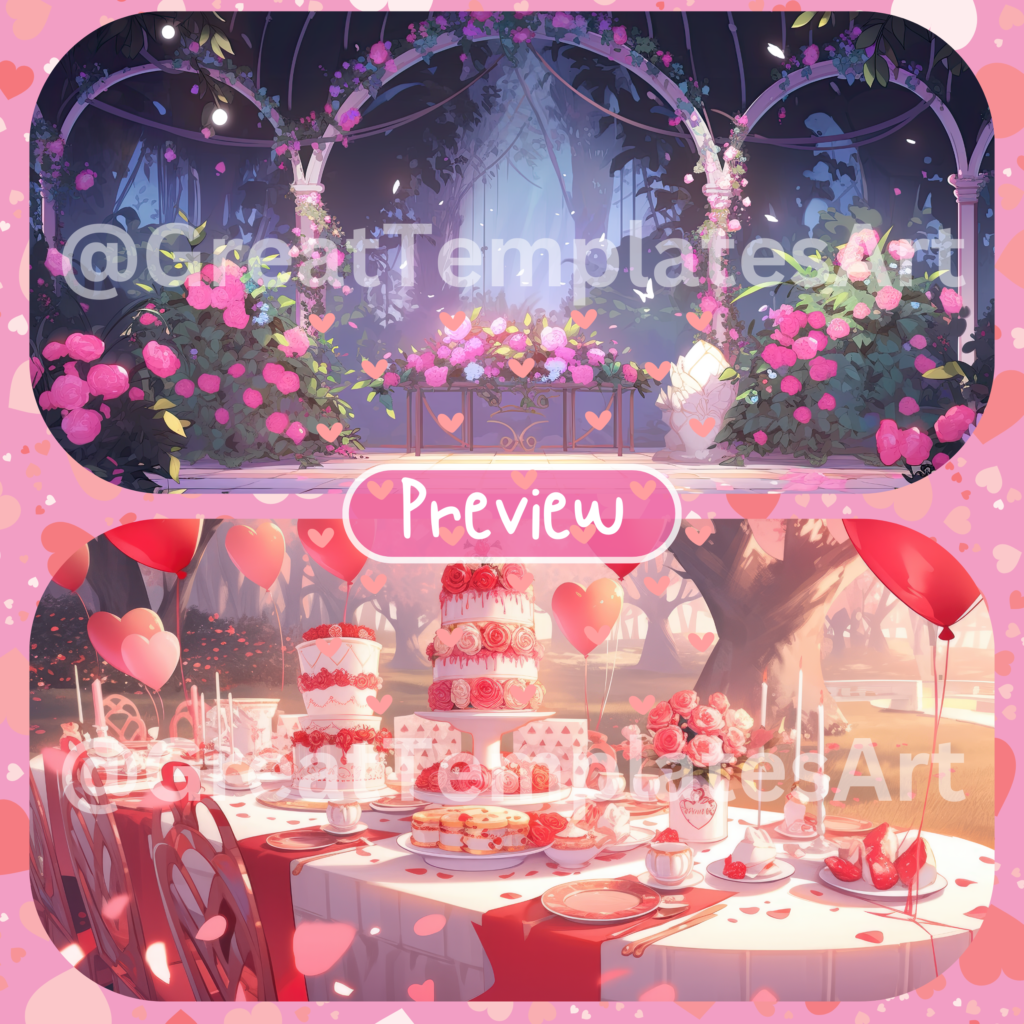Lofi Backgrounds Valentine Day