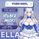 Winter Vtuber Streamer Package