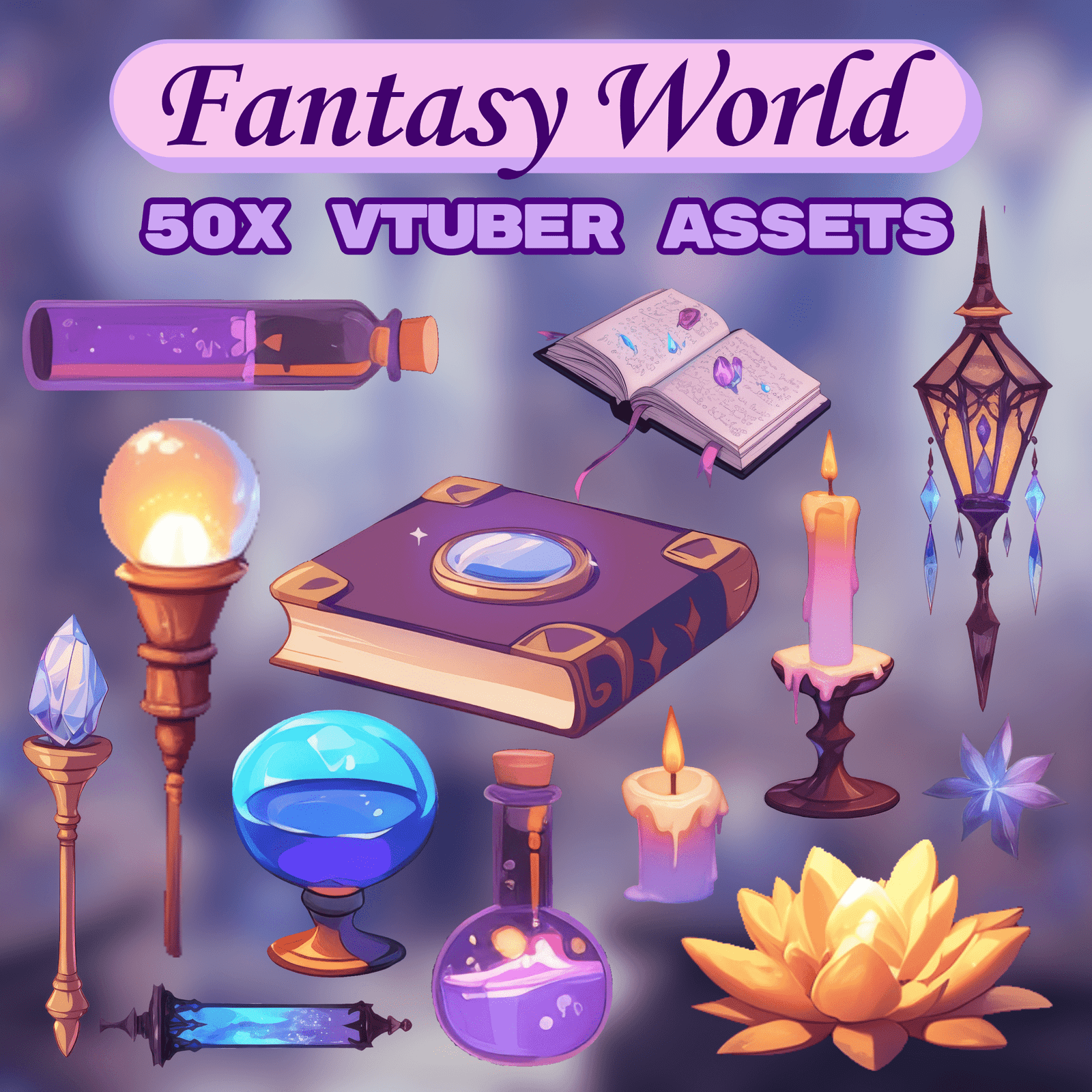 Fantasy Twitch Stream Assets