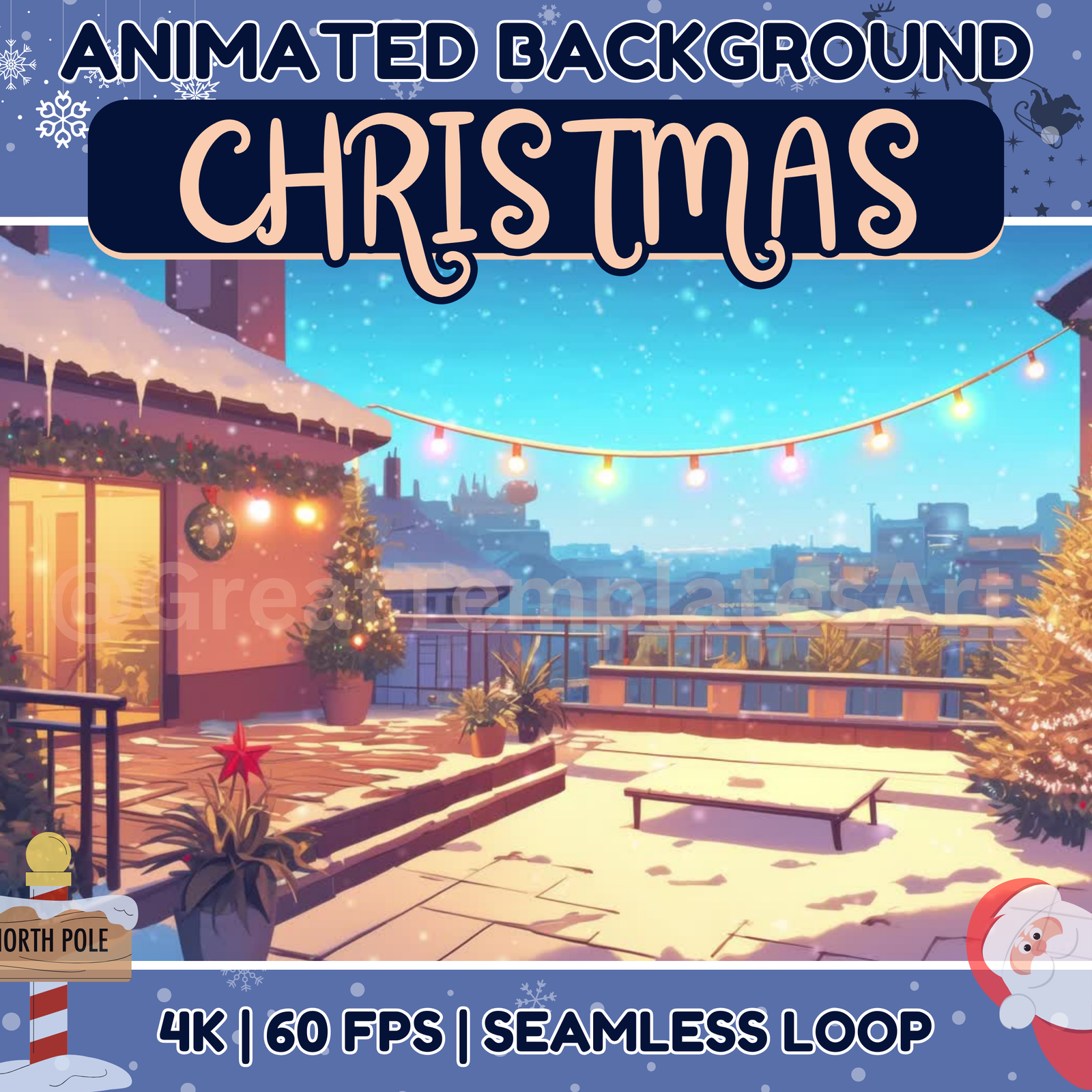 Christmas Animation Animated Backgrounds