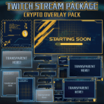 Crypto Overlay Twitch Package