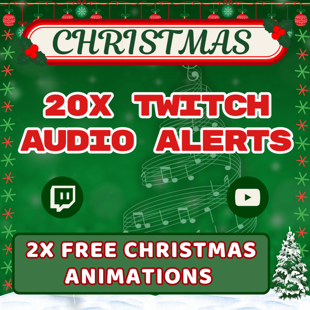 Christmas Twitch Sound Alerts