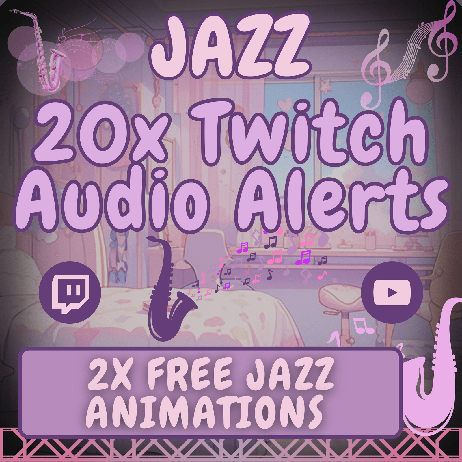 Jazz Twitch Sound Alerts