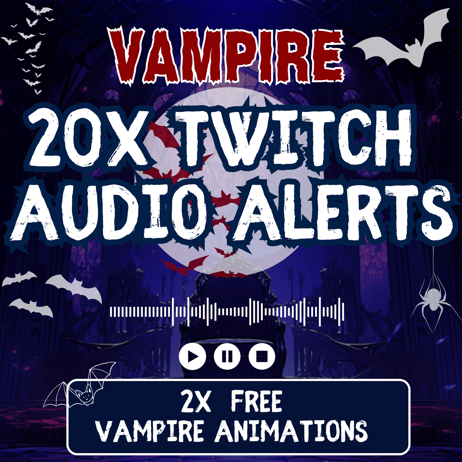 Vampire Twitch Sound Alerts