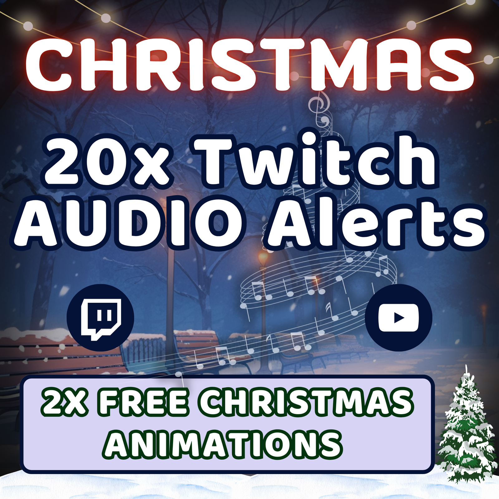 Christmas Twitch Sound Alerts