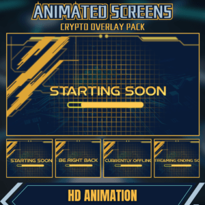 Crypto Overlay Twitch Package