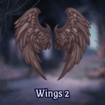 8x VTuber Gothic Wings