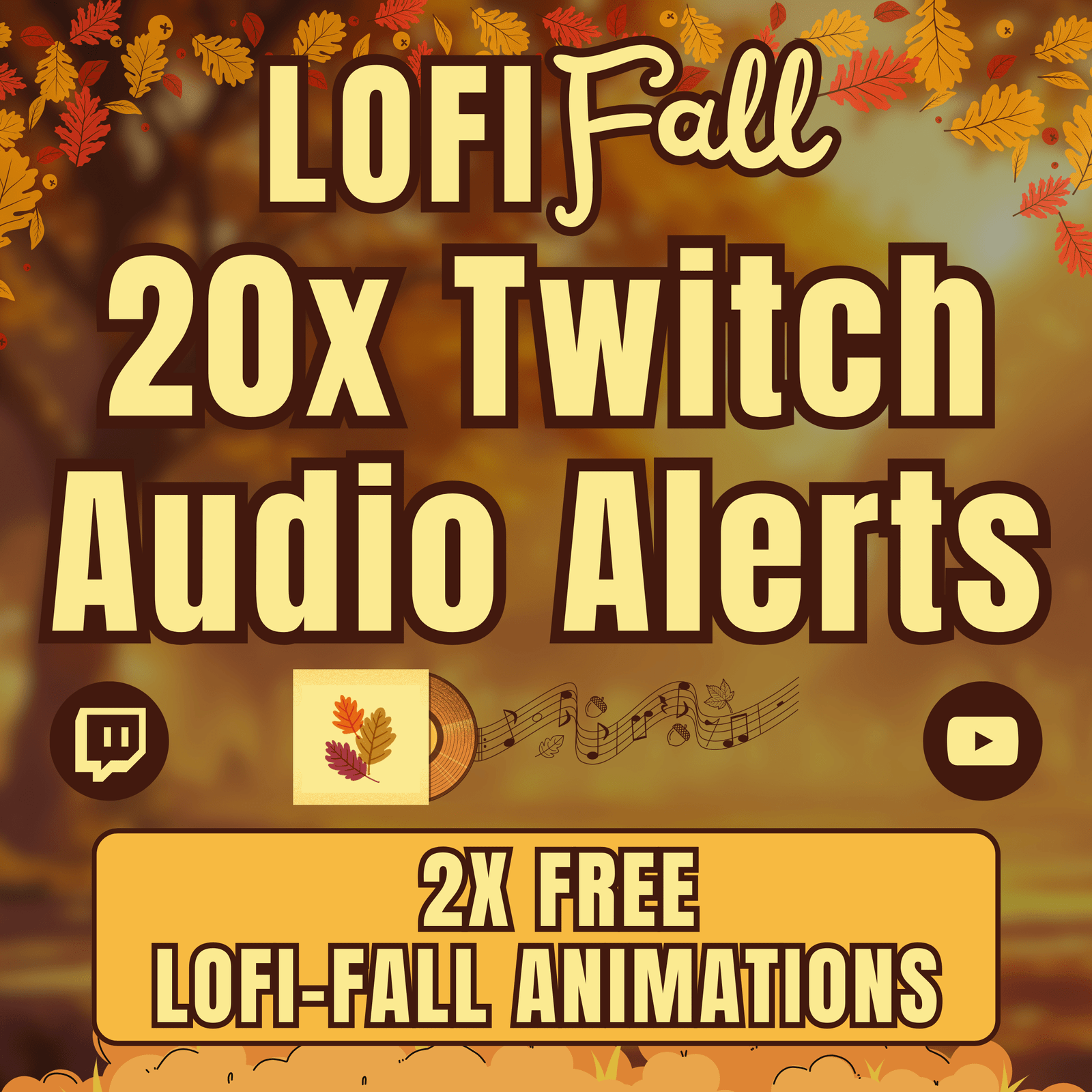 Fall Twitch Sound Alerts