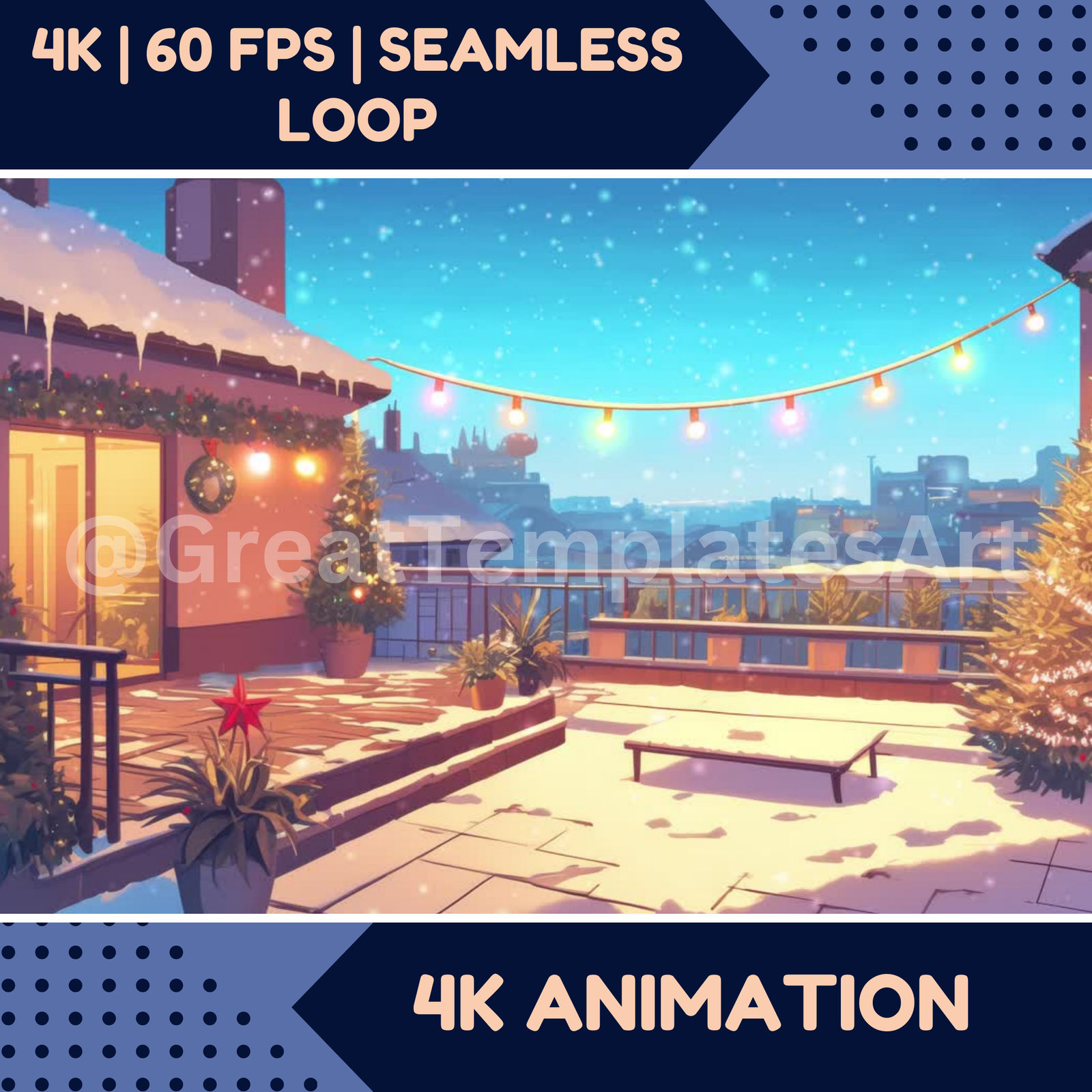 Christmas Animation Animated Backgrounds