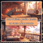 Cozy Twitch sound Alerts