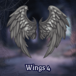 8x VTuber Gothic Wings