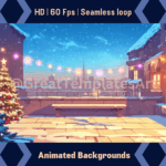 Christmas Animation Twitch Background