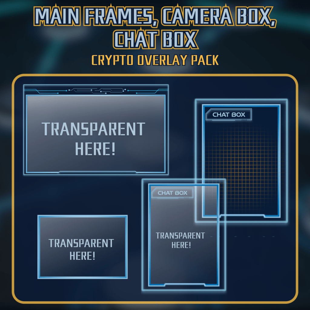 Crypto Overlay Twitch Package