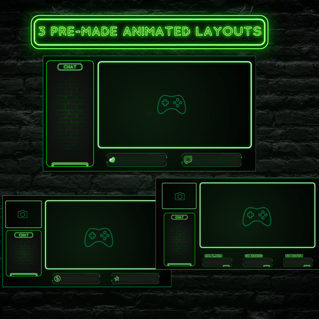 Green Gaming Overlay